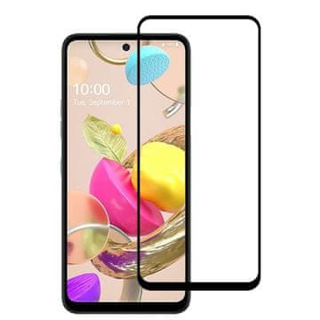 MG Hard Full Glue zaščitno steklo za LG K62, črna