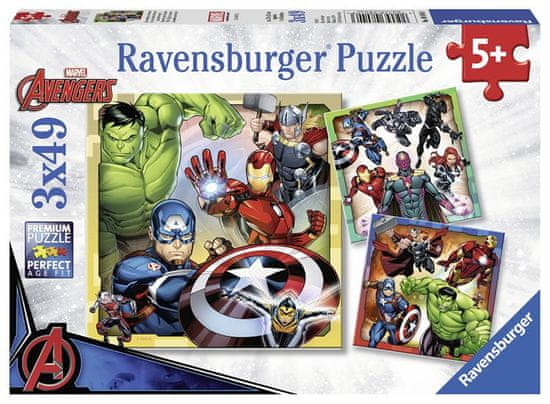 MARVEL Avengers Puzzle/3x49 kosov