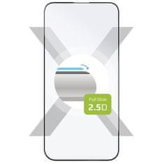 FIXED Kaljeno steklo Fixed Full-Cover za Apple iPhone 14 Pro Max - črno