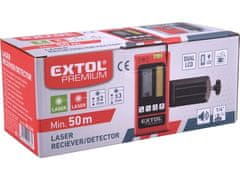 Extol Premium Extol Premium detektor rdečega in zelenega laserskega žarka (8823390 )