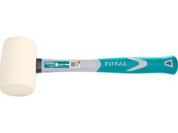 Total Skupaj THT76836 Gumijasto kladivo, belo, industrijsko, 220g