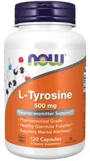 NOW Foods L-tirozin, 500 mg, 120 kapsul