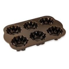 NordicWare Sončnični kalup - krožnik s 6 modelčki, rjav