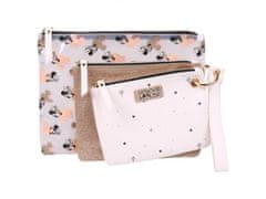 Disney Mickey Minnie Disney Set 3 kozmetičnih torbic 