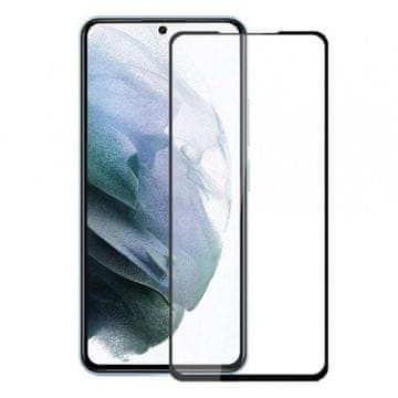 MG Hard Full Glue zaščitno steklo za Samsung Galaxy S22 Plus, črna