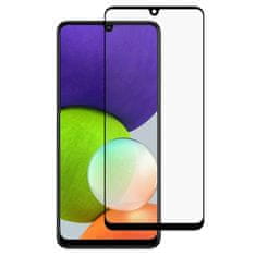 MG Hard Full Glue zaščitno steklo za Samsung Galaxy A22 4G / M22 4G, črna