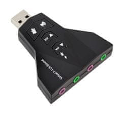 aptel USB zvočna kartica 7.1 Xear 3D