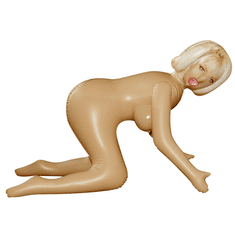 You2Toys Klečeča napihljiva lutka, švedska Anna - Anna Swedish Lovedoll - potiskan obraz