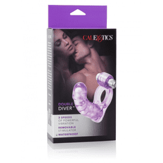 CalExotics Gel Penis Ring analni masturbator Double Diver