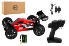 Teddies Avto RC Buggy Bonzai Jubatus off-road 30cm plastika rdeča 2,4GHz na bateriji +2xwell pack v škatli 40x14x21