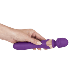 Javida dvojni masažni pripomoček za masažno glavo in vibrator