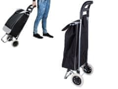 Verk Velik nakupovalni voziček in trdna torba na kolesih