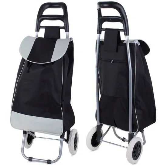 Verk Velik nakupovalni voziček in trdna torba na kolesih
