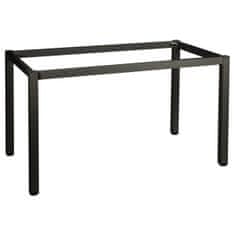 STEMA Kovinski okvir mize NY-A057/K. Ima kvadratno nogo velikosti 5x5 cm. Dimenzije 116x66 cm. Črna.