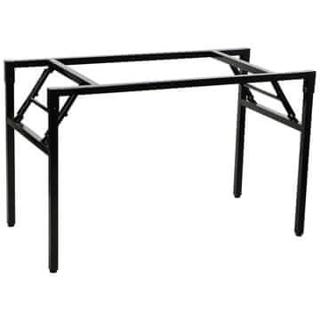 STEMA Okvir za zložljivo mizo NY-A024 - 116x56 cm, črna