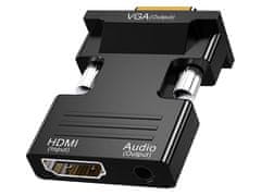 Verk Adapter pretvornik iz HDMI v VGA + avdio AUX