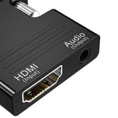 Verk Adapter pretvornik iz HDMI v VGA + avdio AUX