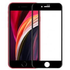 MG Hard Full Glue zaščitno steklo za iPhone SE 2020 / SE 2022, črna