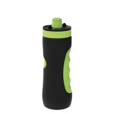 QUOKKA Sweat, Športová plastová fľaša BLACK LIME 680ml, 06970