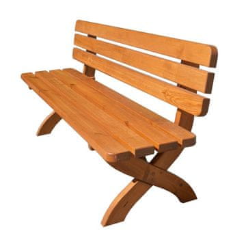 Rojaplast Masivna lesena vrtna klop STRONG - 160 cm, FSC certificirana