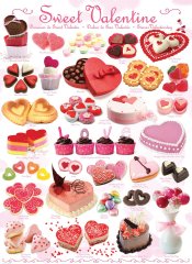 EuroGraphics Sestavljanka Sweet Valentine 1000 kosov