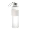 Steklenička, borosilikatno steklo, 600ml, bel silikon