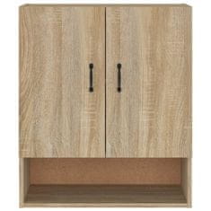 Vidaxl Stenska omarica sonoma hrast 60x31x70 cm konstruiran les
