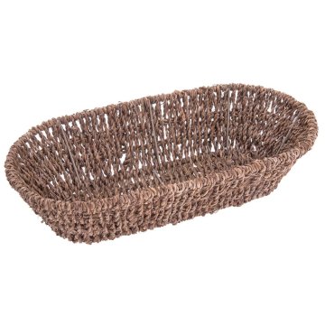 Domy Košarica, pletena, ovalna, 32x15x8cm