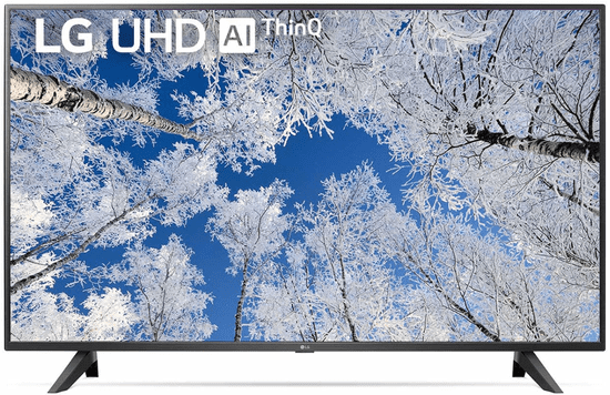 LG 50UQ70003LB televizor, 50, UHD, HDR, črn