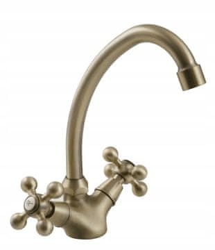 shumee Kuhinjska pipa Stilo iz retro antične medenine