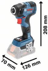 BOSCH Professional akumulatorski udarni vijačnik GDR 18V-200 C Solo (06019G4104)