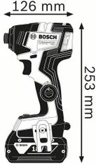 BOSCH Professional akumulatorski udarni vijačnik GDR 18V-200 C Solo (06019G4104)