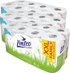 LINTEO Classic toaletni papir 2-slojni, 3 x 16 rolic