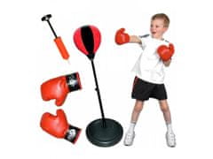 Alum online Otroška boksarska vreča z rokavicami