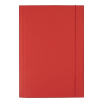 shumee Kartonska mapa D.rect z elastiko 300g rdeča 25 kosov