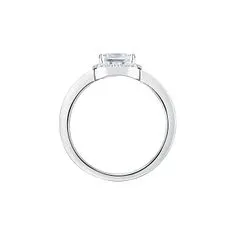 Morellato Tesori SAIW1150 bleščeč srebrn prstan s kubičnim cirkonijem (Obseg 52 mm)