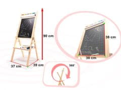 Ikonka Aga Magnetna tabla s števcem 90 cm