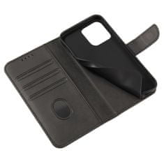 MG Magnet knjižni usnjeni ovitek za iPhone 14 Pro Max, črna