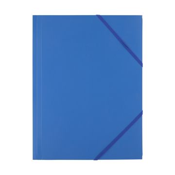 shumee Plastična mapa D.rect z gumico, modra, 6 kosov.
