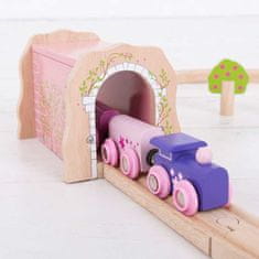 Bigjigs Rail Pink železniški predor