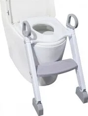 Freeon WC sedež z lestvijo, bel, siv