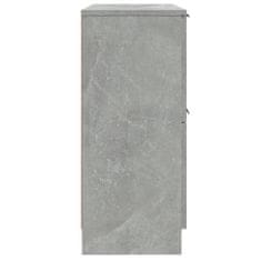 shumee Komode 2 kosa betonsko sive 30x30x70 cm konstruiran les