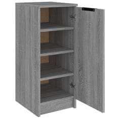 Vidaxl Omarica za čevlje siva sonoma 30x35x70 cm konstruiran les