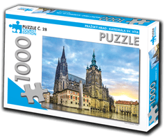 Tourist Edition Sestavljanka Katedrala svetega Vita, Praga 1000 kosov (št. 28)