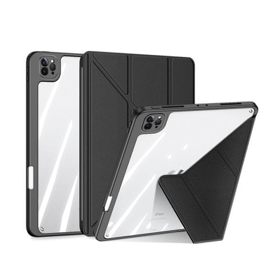 Dux Ducis Magi etui za iPad Pro 11'' 2021 / 2020 / 2018 / iPad Air (4. generacija), pametni ovitek s stojalom in shrambo za Apple Pencil, črn
