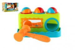 Little hero Kladivo z ogledalom iz plastike 21cm v škatli 12m+