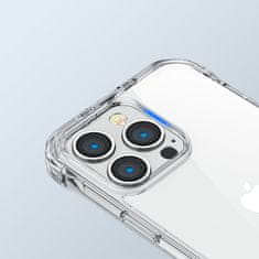 Joyroom Etui pokrowiec do iPhone 14 pancerna obudowa z haczykami podstawką przezroczysty