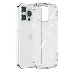 Joyroom Ohišje za iPhone 14 oklepno ohišje s stojalom s kavlji prozorno