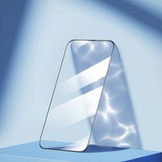 Joyroom knight 2,5d tg kaljeno steklo za iphone 14 full screen with frame transparent (jr-h01)