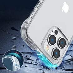 Joyroom Ohišje za iPhone 14 Plus oklepno ohišje s stojalom s kavlji prozorno